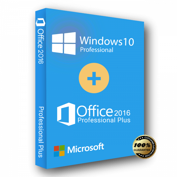Windows 10 Pro and Office 2016 pro