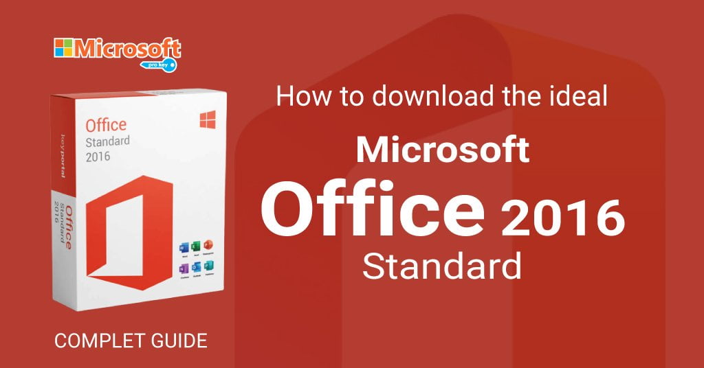 Microsoft office 2016 standard