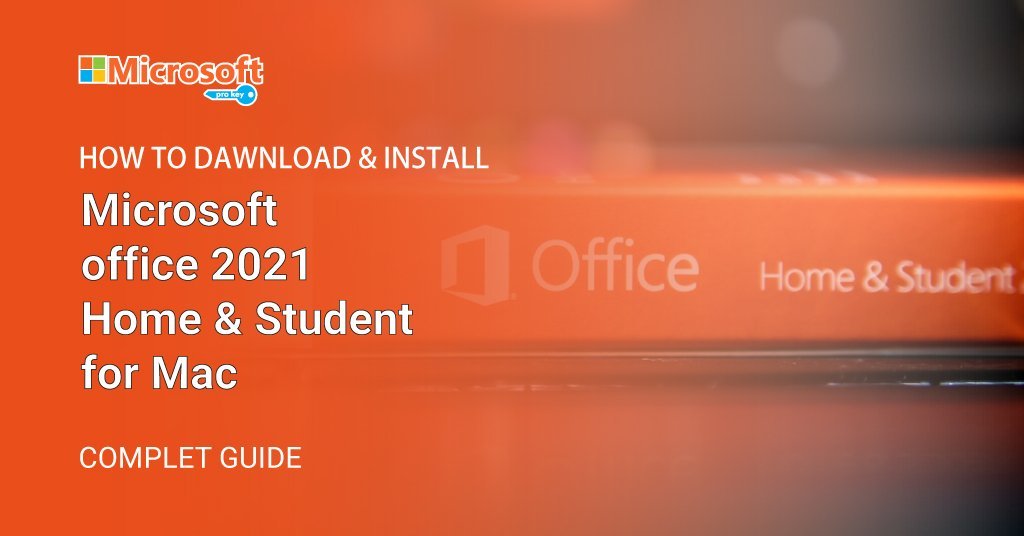 Microsoft office 2021 Home & Student for Mac