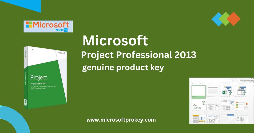 Microsoft Project Professional 2013 genuine product key