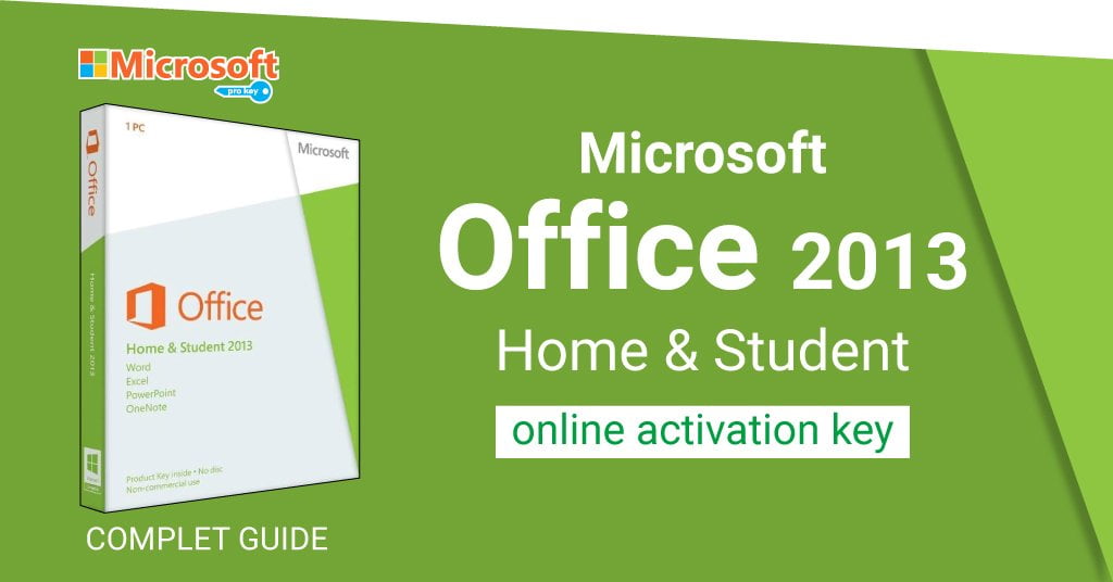 Office Home and Student 2013 License